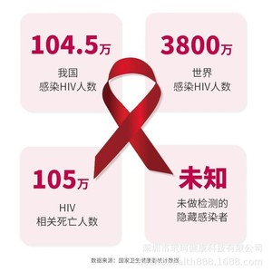 Kit de test de diagnostic à usage unique certifié CE pour le dépistage du VIH, de la syphilis, de la grossesse, du H1N1 et du H2N2, enregistré à Tianjin - Product Image 4