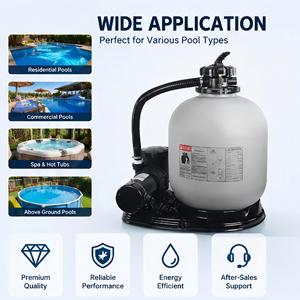 <span class=keywords><strong>Filtro</strong></span> <span class=keywords><strong>a</strong></span> <span class=keywords><strong>Sabbia</strong></span> e Pompa per <span class=keywords><strong>Piscina</strong></span> da 500mm, con Valvola Multiporta <span class=keywords><strong>a</strong></span> 6 Vie, Sistema di Filtrazione ad Alta Efficienza per Piscine Interrate - Product Image 4