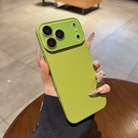 Coque rigide ultra-fine dépolie couleur thé au lait, protection intégrale de l'objectif, prix usine, best-seller pour iPhone 17 Pro Max Nouvelle Version