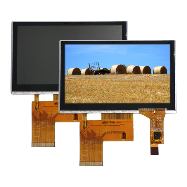 4..3 Inch 480*272 Tft Lcd Module 4.3" Capacitive Touch Screen 40pin RGB 24bit color TFT display