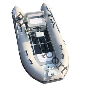 Bateau gonflable de nervure de coque en aluminium de la grande vitesse 13ft 390 PVC /Hypalon - Product Image 2