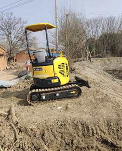 Mini-excavatrices Komatsu PC20MR, excavatrice à chenilles en caoutchouc de 2 tonnes |   Mini-pelleuse d'origine japonaise avec godet de 0,1 m et pompe Kawasaki - Product Image 6