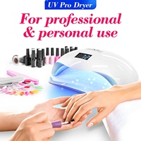 Sèche-ongles professionnel 72W Sun 5 Pro Meilleure lampe UV LED pour ongles en gel pour les ongles des doigts et des orteils