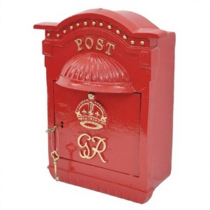 Trending GR Post <b>Box</b> Street Side Mounted Public Complaint Letters Container Red Painted Large Mailbox Wholesale Letter Pot <b>Box</b> - Product Image 1
