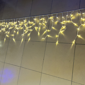 Guirlande LED professionnelle IP67 H03RN, blanc froid, 8 modes, fonction mémoire, 240V, prise AU, résistante aux intempéries, pour extérieur, économie d'énergie - Product Image 1