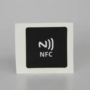 非接触式无源ISO14443a 13.56mhz定制215芯片NFC信用卡智能卡贴纸NFc标签
