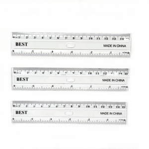 Venta al por Mayor de Reglas de Plástico de 15 cm, Regla Publicitaria Transparente, Regla de Dibujo para Estudiantes - Product Image 5