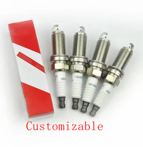 Jeu de 4 bougies d'allumage double iridium compatibles avec Camry 2018-2020, <span class=keywords><strong>RAV4</strong></span> 2019-2020, Corolla, Highlander, Avalon, Prius - Product Image 1