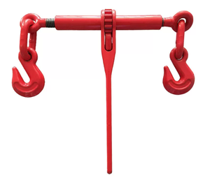 Tendeur de chaîne à <span class=keywords><strong>cliquet</strong></span> avec double crochet, attache-charge robuste pour camion, <span class=keywords><strong>sangle</strong></span> de serrage à <span class=keywords><strong>cliquet</strong></span> pour la sécurisation des charges - Product Image 1