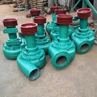 Pompa Kerikil Nigeria Mali 6 8 10 Inch, Pompa Pasir Hisap Tunggal Berbahan Besi Cor