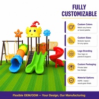 Unit Rekreasi SageDelightRides, Permainan Luar Ruangan, Perosotan, Ayunan, Kombinasi Spiral, untuk Anak-Anak, Bahan LLDPE, Produsen Permainan Taman Berbentuk Kotak