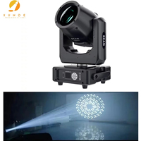 Mini projecteur laser à faisceau 230W 7R, lumière de scène LED pour DJ, discothèque, hôtel, DMX512, 16 canaux, 48 prismes et effet arc-en-ciel