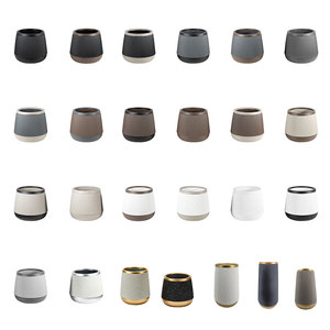 Grandes jardinières de luxe élégantes pour plantes d'intérieur, pots de fleurs hauts et de grande taille pour l'extérieur, pour planter des arbres - Product Image 3