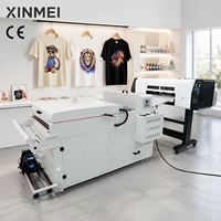Printer DTF XinMei A1 60cm Empat Kepala 13200 dengan Papan Honson dan Dilengkapi Perangkat Lunak Mesin DTF Kecepatan Tinggi