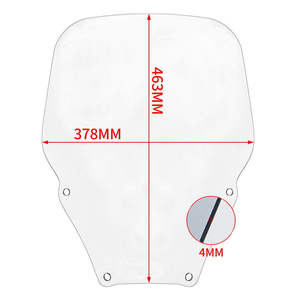 Pare-Brise Moto XXUN pour Honda <span class=keywords><strong>Forza</strong></span> NSS350 2021 2022 <span class=keywords><strong>2023</strong></span> Déflecteur de Vent - Product Image 6