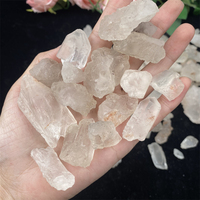Pierre de cristal de quartz clair naturel de guérison Reiki Pierre brute de cristal de nirvana pour la guérison
