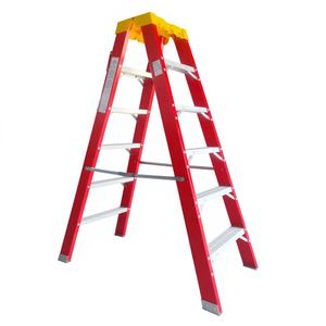 Venta Directa <span class=keywords><strong>de</strong></span> Fábrica: <span class=keywords><strong>Escalera</strong></span> Moderna <span class=keywords><strong>de</strong></span> Fibra <span class=keywords><strong>de</strong></span> Vidrio Aislada con Mecanismo <span class=keywords><strong>de</strong></span> Bloqueo, Tamaños <span class=keywords><strong>de</strong></span> 20, 24, 28, 32, 36 y 40 Peldaños para Electricistas - Product Image 4