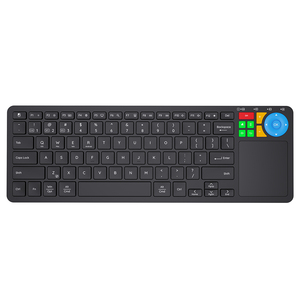Teclado de TV táctil <span class=keywords><strong>Bluetooth</strong></span> con control de medios fácil y panel táctil incorporado para computadora conectada a TV, computadora portátil de escritorio inteligente - Product Image 1