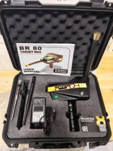 <span class=keywords><strong>Detector</strong></span> de Metais Subterrâneo de Longo Alcance BR-80 <span class=keywords><strong>Detector</strong></span> de Ouro Instrumento de Detecção de Tesouros em Profundidade DC 2A Plug-in <span class=keywords><strong>ABS</strong></span> - Product Image 1
