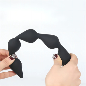 Силиконовая Анальная пробка с Бусиной - Product Image 6