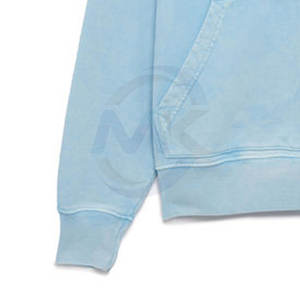 Meilleur matériau Sunfade Hoodies Manches longues Street Fashion en 100% Coton Saison d'hiver Techniques teintes unies - Product Image 5