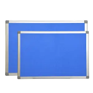 Factory direct wall message bulletin board aluminum frame hanging for school office