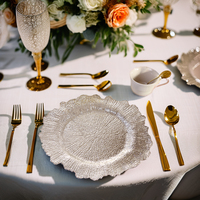 Xiangjin Panneau de chargeur de mariage de luxe Joint en plastique de haute qualité Décoration de table Centres de table de mariage en gros Fournitures