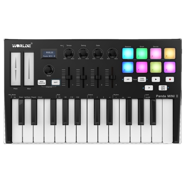 PANDAMINI II(MIDI Controller) Musical Instruction