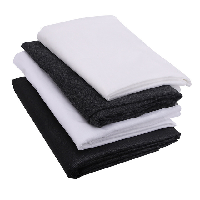 100% Polyester Enzyme Wash Nonwoven Adhesive Interlining Fusible Non-Woven Cloth for Garments Non-Woven Fusing Interlining