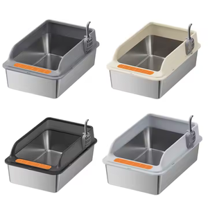 OEM Factory Smart Cat wc 76L grande spazio con un solo clic rimozione della cacca facile da pulire lettiera automatica autopulente per gatti - Product Image 5