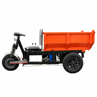 Tricycle minier à charge lourde avec structure de cadre renforcée et stabilité testée sous le poids de charge maximal