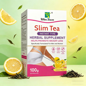 Thé minceur aromatisé au citron Wins Town OEM <span class=keywords><strong>pour</strong></span> une perte de poids saine, thé détox adapté à une consommation quotidienne, nettoie l'intestin - Product Image 2