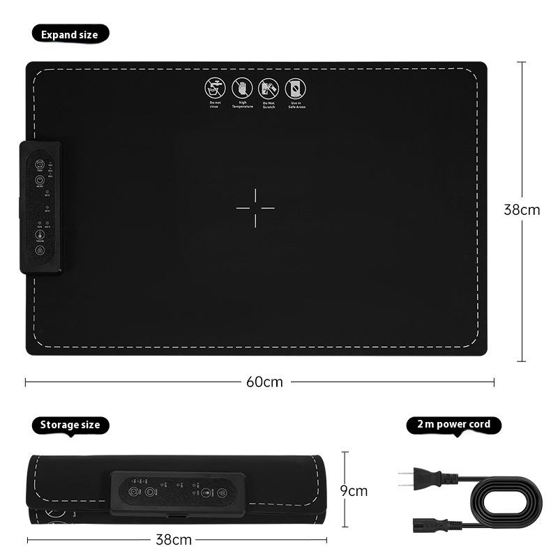 สีดำ38*60ซม.