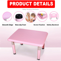 Feelkids nouvelle chaise de Table d'activité pour enfants ensemble conseil pour blocs bureau d'étude de lecture pour chambre d'école enfants jouer Table à manger
