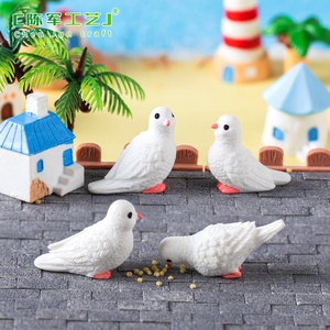 Paisaje isla Villa casa cocotero <span class=keywords><strong>playa</strong></span> placa paisajismo decoraciones accesorios Mini pequeño Ornam - Product Image 2