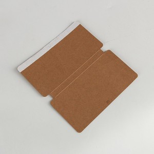 Carte de visite personnalisé<span class=keywords><strong>e</strong></span> en feuille d'or à chaud Nom et logo en relief Carton enduit/Cartes de remerciement kraft - Product Image 2