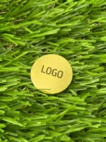 Marqueur de balle de golf rotatif magnétique en métal personnalisé OEM ODM, jeton en laiton plaqué or, emblème, achat en gros, livraison rapide depuis la Chine