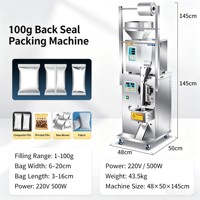 Machine d'emballage verticale entièrement automatique pour pâte de tomate, remplissage et scellage de liquides en sachets petits formats (avec moteur)