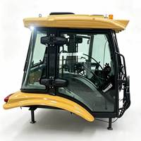 Cabine personnalisable de haute qualité pour chargeuse-pelleteuse CAT 416F / 428F, engin de construction chinois