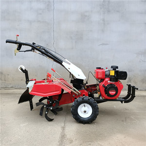 Power Tiller Diesel Farm <b>Cultivator</b> 4 Wheel Drive Multifunctional For Orchard Soil Tilling - Product Image 1