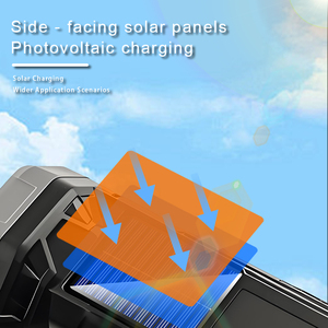 Đa chức năng thu phí năng lượng mặt trời Powered tìm kiếm ánh sáng mặt trời Hand Crank sạc WHIT sửa chữa hộp công cụ cắm trại Đèn Ngoài Trời - Product Image 3