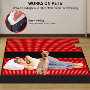 Tappetino Terapeutico Ergonomico 180cm per Tutto il Corpo con Luce Rossa LED, Sacco a Pelo per la Cura della Salute di Testa e Corpo, Tappetino da Letto con Infrarossi - Product Image 6