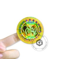 Autocollants d'hologramme numérotés étiquettes d'autocollant Holo scellées originales personnalisées
