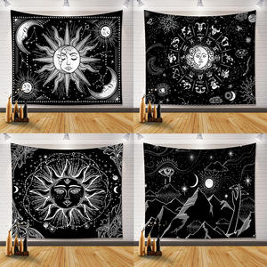 Tapiz Decorativo de Estilo Nórdico para Colgar en la Pared, Impresión Digital, Tela de Fondo para Transmisiones en Vivo, Poliéster - Product Image 2