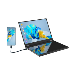Écran tactile extensible de 14,2 pouces 1680P, double moniteur pliable, rotation à 360 degrés, écran LCD IPS, triple moniteur portable, moniteur USB-C - Product Image 2