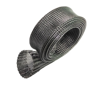 En gros Durable Anti-moisissure Extensible PET Canne À Pêche Couverture Manchon De Haute Qualité <span class=keywords><strong>Gris</strong></span> Câble Protection En Polyester Durable - Product Image 1