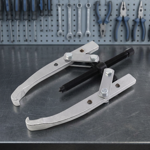 Carbon Steel Jaw Gearbox Bearing <b>Puller</b> <b>Tool</b> 7 Ton 2 Long Jaws Self-adjusting Multi-angle Extraction Black/Silver - Product Image 2