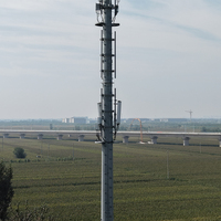 Torre de Comunicación Shenghong, Mástil de Antena para 5G/WiFi/ISP/GSM/Microondas, 15M-80M, Acero Galvanizado en Caliente, Certificado ISO9001, 50