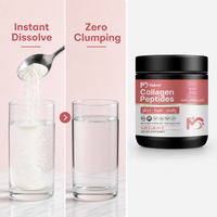 Bubuk Protein Kolagen Multi 5-in-1 Peptida Terhidrolisis untuk Kulit, Rambut, Kuku, Ramah Keto dari Sapi yang Diberi Makan Rumput, Pemutih Kulit Wanita