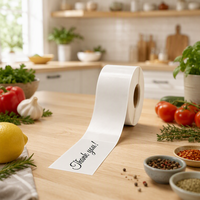 ECO Kundenspezifische Bedruckte Rollen-Kunststoff Wasserdichte Klebende Vinyl-Polyvinylchlorid-Logo-Aufkleber Verpackung für DIY-Schilder und Versand